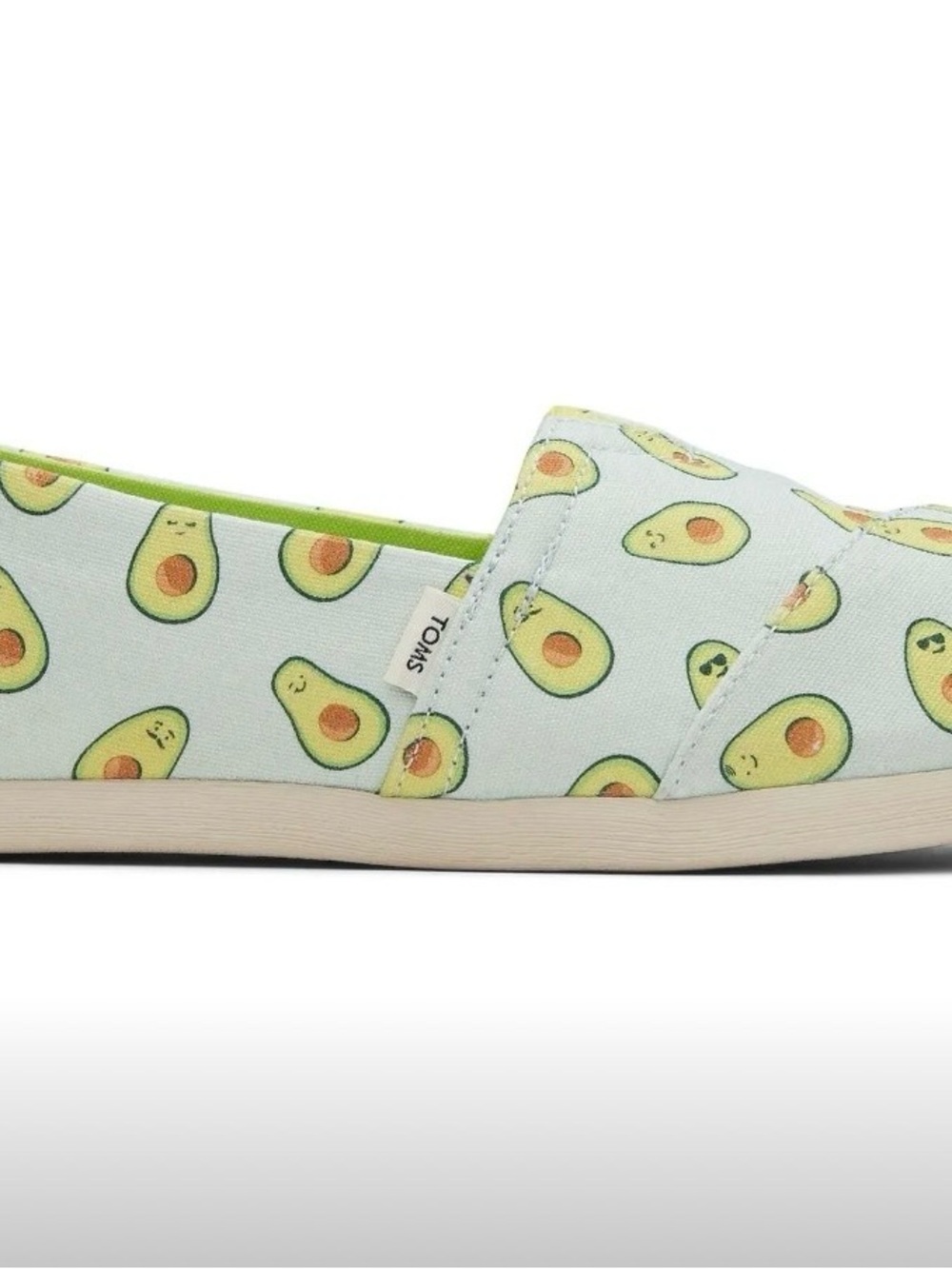 TOMS x PAPER SOURCE Avocado Print Alpargata Slip-Ons